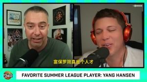 ??媒體人：楊瀚森太慢一場絕對打不了30分鐘 我倒著跑都比他快