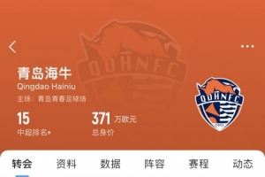 海牛夏窗匯總：新簽外援蘭克爾-澤，租借張弛、買烏郎、孫正傲