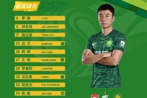 ?? 北京國安今日首發(fā) ?? 客戰(zhàn)青島西海岸 ?? 細(xì)節(jié)決定成敗