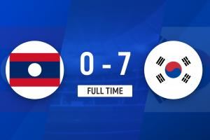2場進12球丟0球！韓國U23隊7-0大勝老撾U23，暫列J組第一