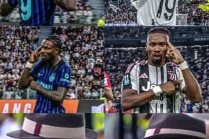 圖拉姆德比！兩個(gè)圖拉姆進(jìn)球后做出一樣慶祝動(dòng)作，老圖拉姆見(jiàn)證