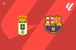 巴薩vs皇家奧維耶多首發(fā)：奧爾莫、拉什福德出戰(zhàn)，萊萬替補