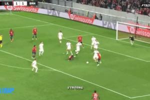 還有油！38歲吉魯精彩頭球力壓防守球員進球，里爾歐聯(lián)杯開門紅