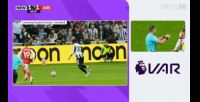加布里埃爾禁區(qū)內(nèi)手球，VAR判定是反彈球沒(méi)有點(diǎn)球
