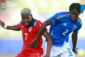 世青賽十人意大利2-2戰(zhàn)平古巴，前兩輪1勝1平積4分