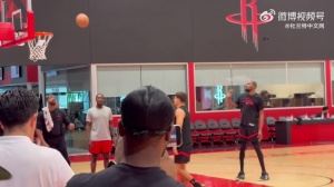 活久見！杜蘭特在火箭訓(xùn)練中兩次罰球失手 曾連續(xù)3個(gè)賽季罰籃90%+