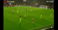 純個(gè)人能力！塞梅尼奧近乎0角度穿門將小門破門，櫻桃1-1扳平比分