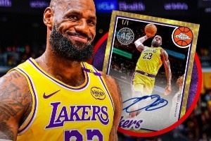 姍姍來遲！詹姆斯湖人時期簽名NBA球星卡即將迎來發(fā)售！