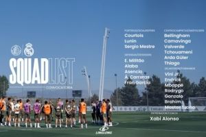 皇馬客戰(zhàn)赫塔費(fèi)名單：姆巴佩、維尼修斯、貝林在列，赫伊森缺席