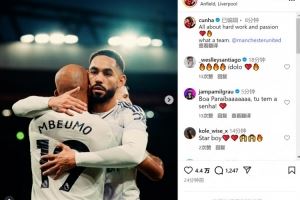 庫尼亞社媒慶祝雙紅會取勝：一切源于努力與激情，多么棒的球隊！