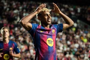 21世紀五大聯(lián)賽19歲前攻入17粒聯(lián)賽進球，亞馬爾此數(shù)據(jù)僅次姆巴佩