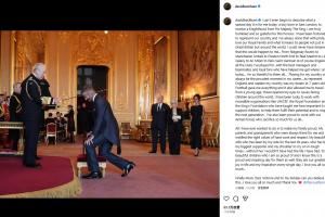 50歲終于封爵！貝克漢姆：難以言喻，感謝妻子28年相伴感謝所有人