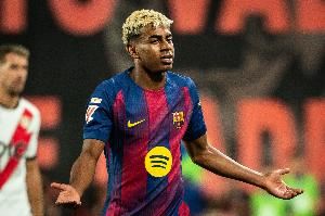 18歲115天，亞馬爾超越姆巴佩成為歐冠打進7球最年輕球員