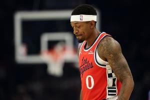 比爾今日運動戰(zhàn)14中2 生涯出手14+次的比賽中命中率第四差