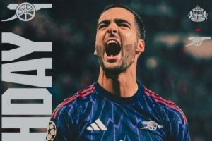 前四對(duì)決，阿森納官推曬本輪英超對(duì)桑德蘭海報(bào)，梅里諾單人出鏡