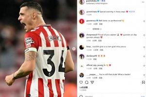 絕平舊主！桑德蘭隊(duì)長扎卡曬怒吼慶祝：各方面而言都是特別的一夜