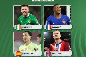 本輪歐洲世預(yù)賽最佳候選：姆巴佩、哈蘭德、奧亞薩瓦爾、帕洛特