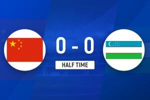 半場-U22國足0射門蒯紀(jì)聞險造對方烏龍 U22國足0-0烏茲別克斯坦