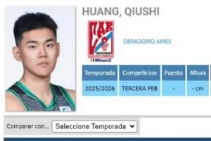 被籃協(xié)停賽3年！媒體人：黃秋實將加盟西乙球隊奧布拉多伊洛