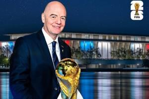 42隊(duì)直通美加墨+附加賽定6席，12.6抽簽分12組，前二+8個(gè)第三出線(xiàn)