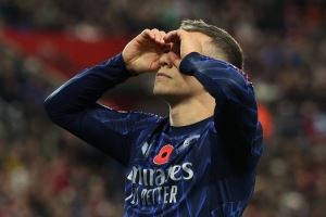 24勝8平，特羅薩德進球的各項賽事比賽阿森納從未失利