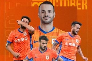 官方：山東泰山外援卡扎伊什維利當(dāng)選中超9/10月最佳球員